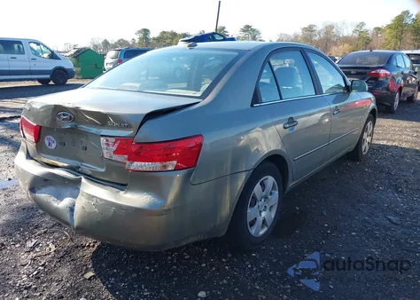 2007 Hyundai Sonata Gls from USA, damaged, VIN 5NPET46C87H286067